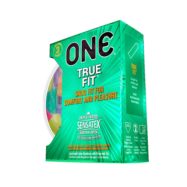 ONE®️ Kondom True Fit  - 3 Pcs