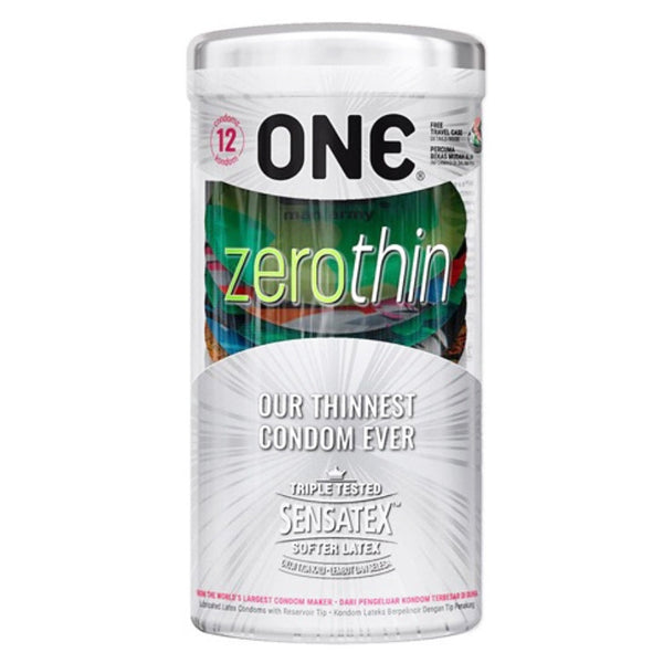 ONE®️ Kondom Zero Thin - 12 Pcs